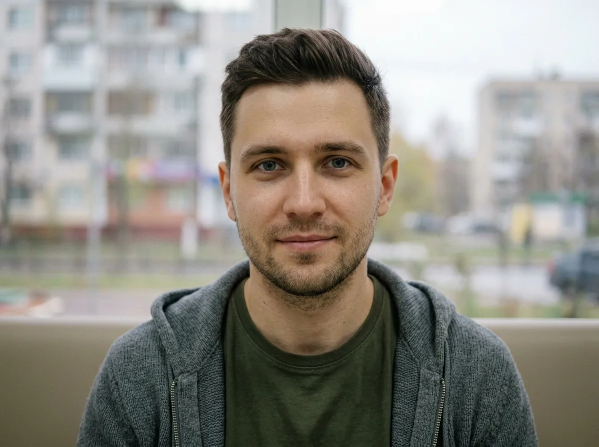 Аватар пациента — портрет молодого мужчины 27 лет, Балашиха